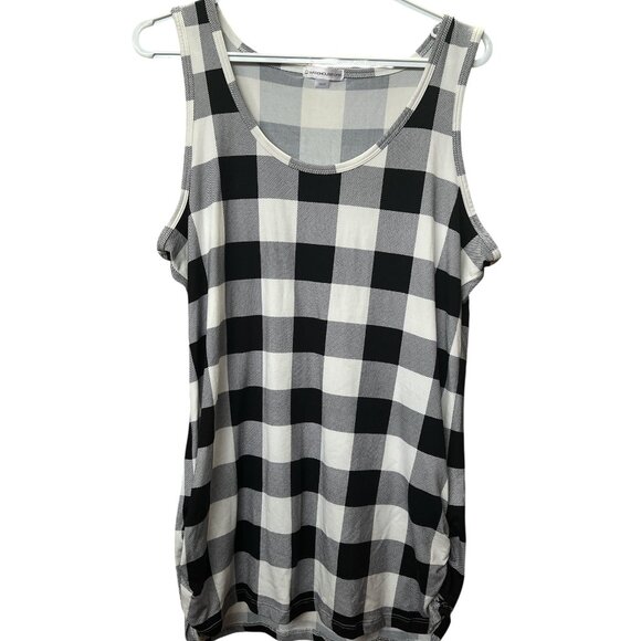 Warehouse One - Buffalo Plaid Tank Top - Picture 1 of 1